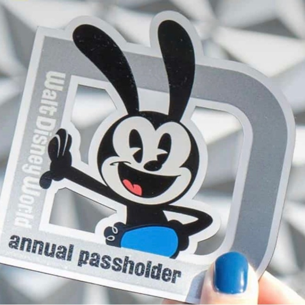 Disney100 Oswald the Lucky Rabbit Annual Passholder Magnet